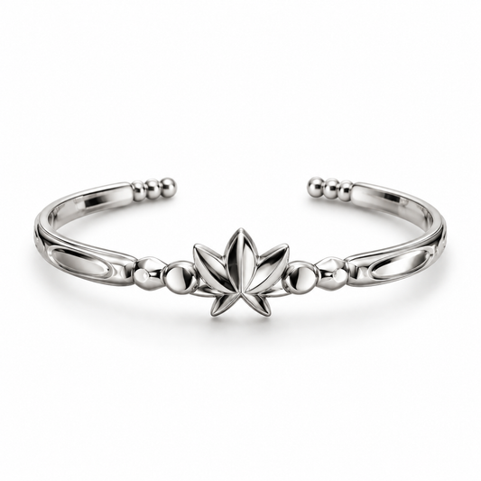 MIRRORED LOTUS BRACELET