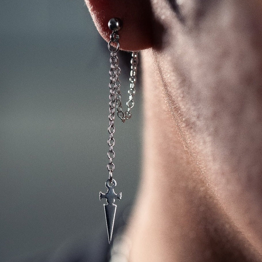 JUDGEMENT CHAIN EARRINGS