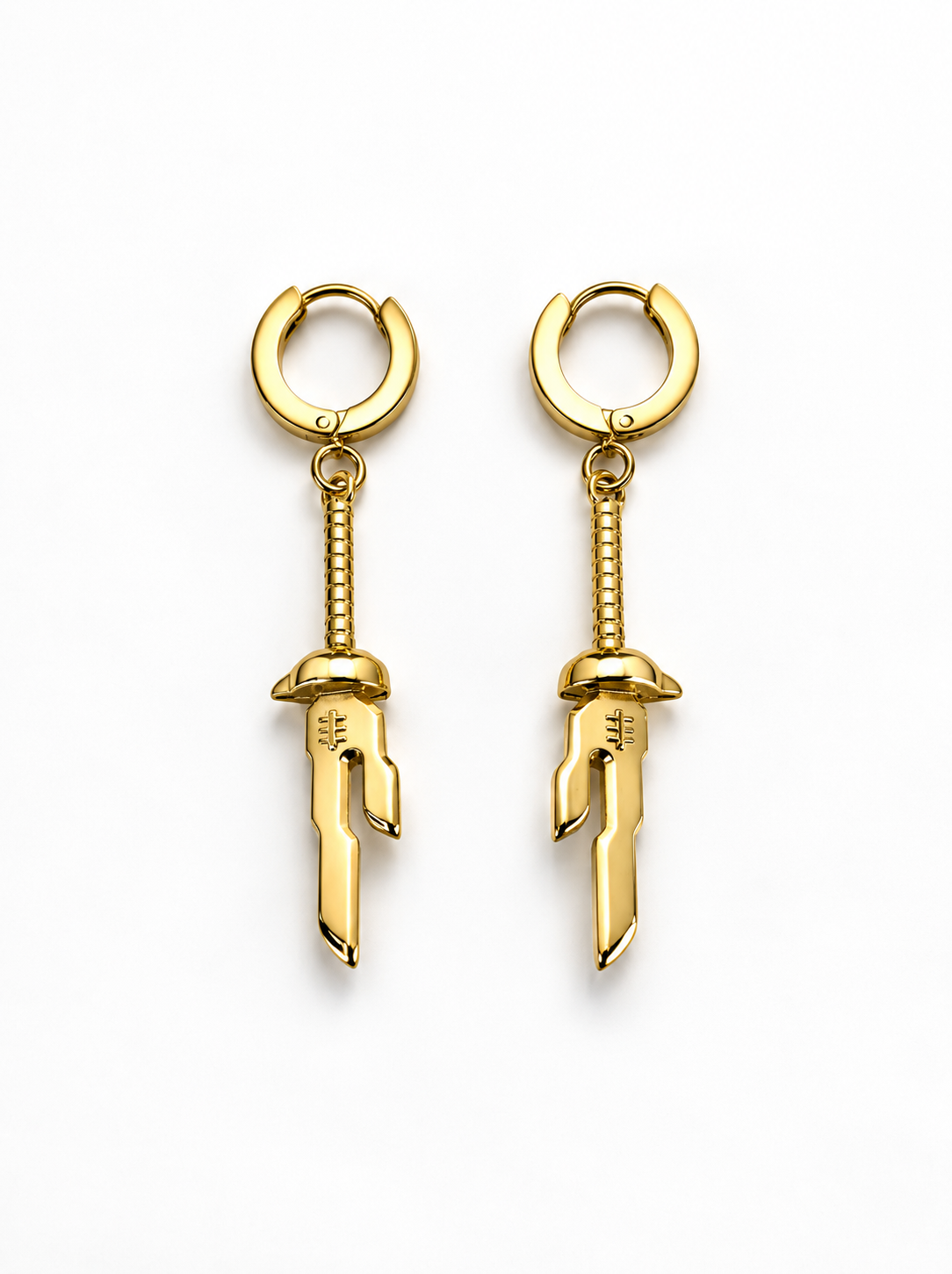 INVERTED SPEAR OF HEAVEN EARRINGS