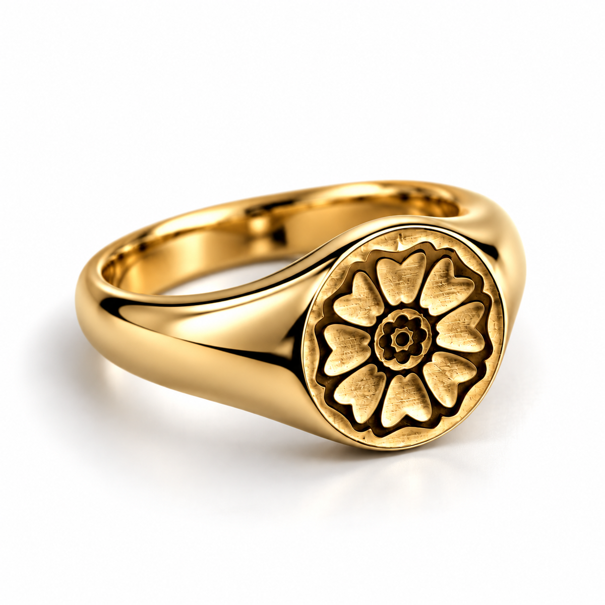 WHITE LOTUS RING