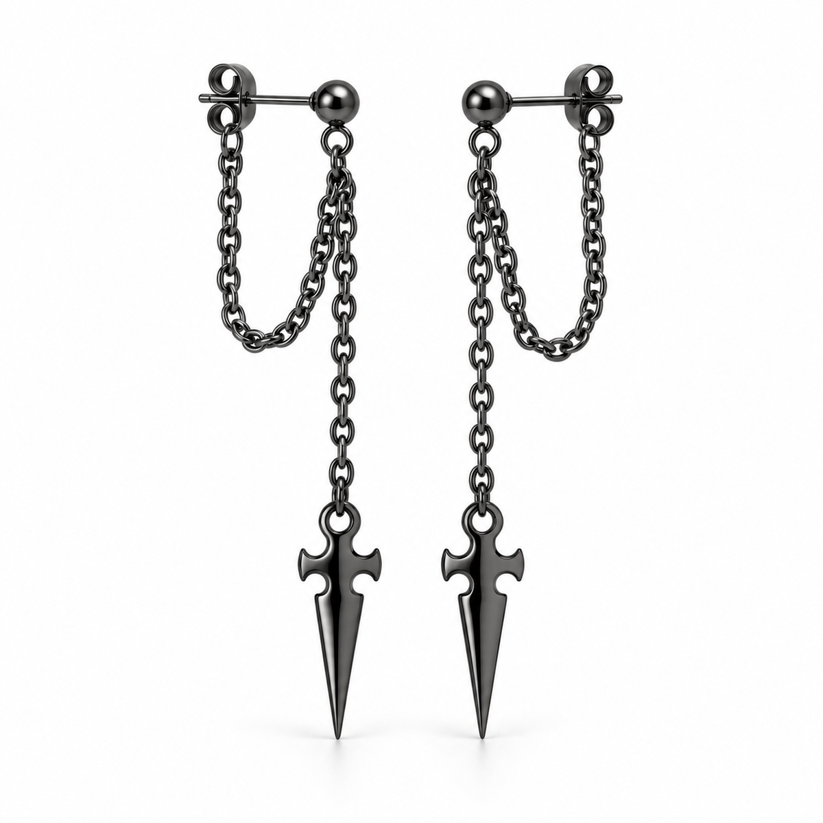 JUDGEMENT CHAIN EARRINGS