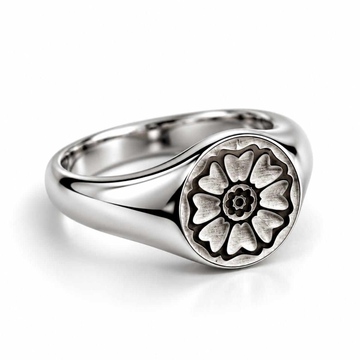 WHITE LOTUS RING