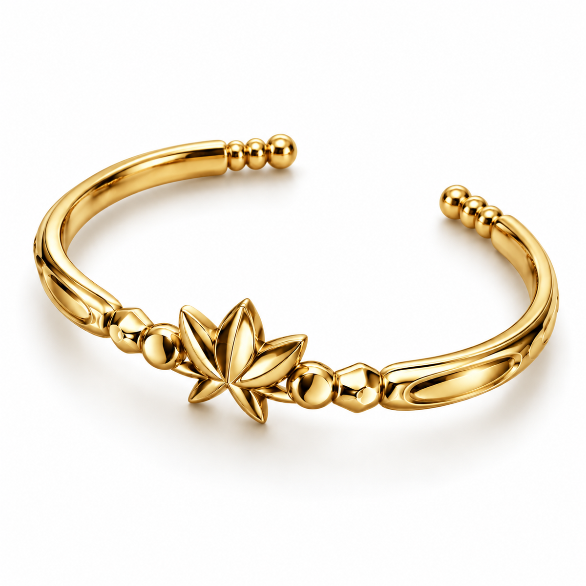 MIRRORED LOTUS BRACELET