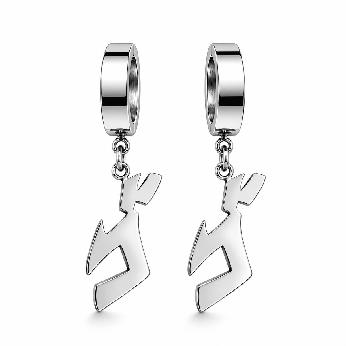 MENACING KANJI EARRINGS