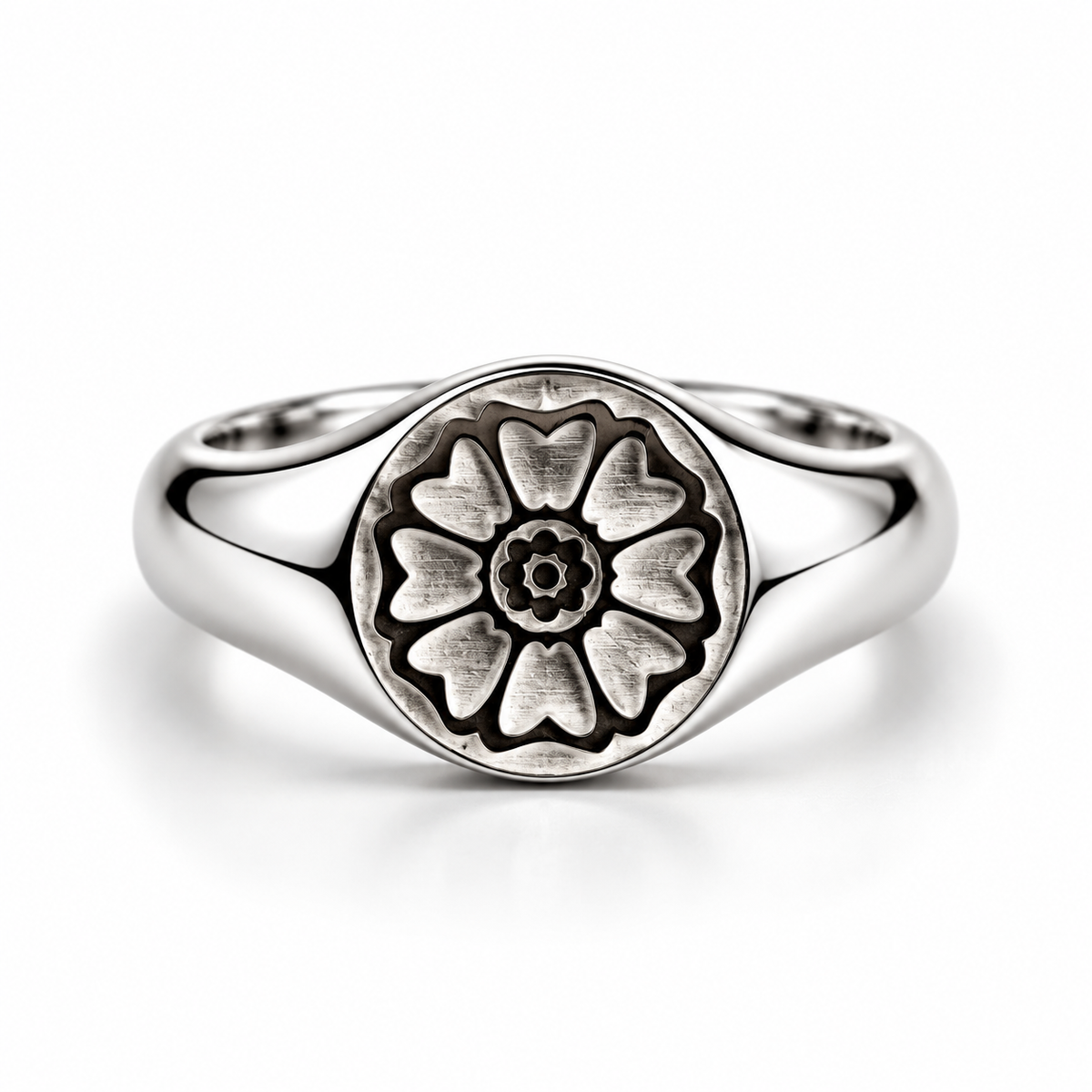 WHITE LOTUS RING