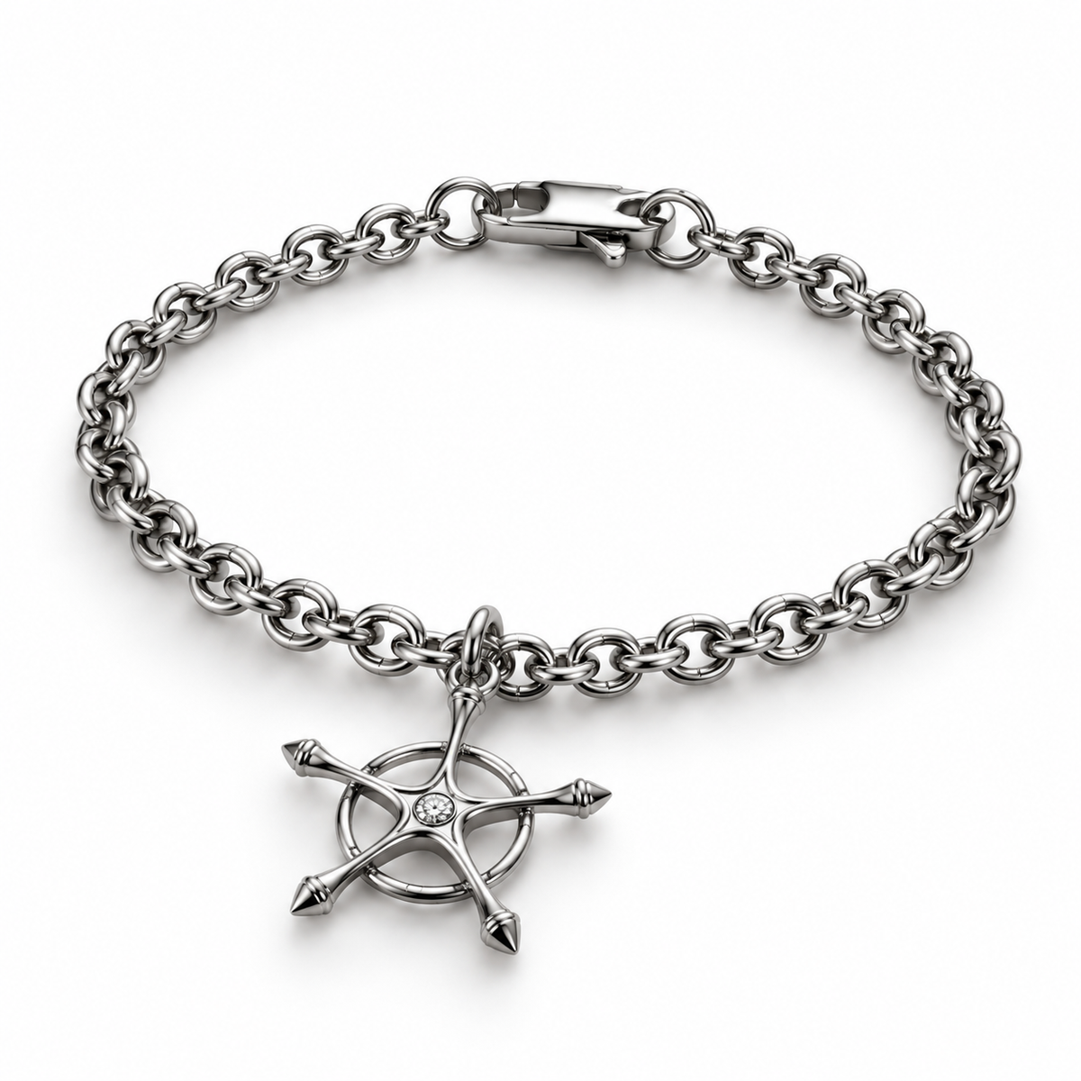 QUINCY CROSS BRACELET