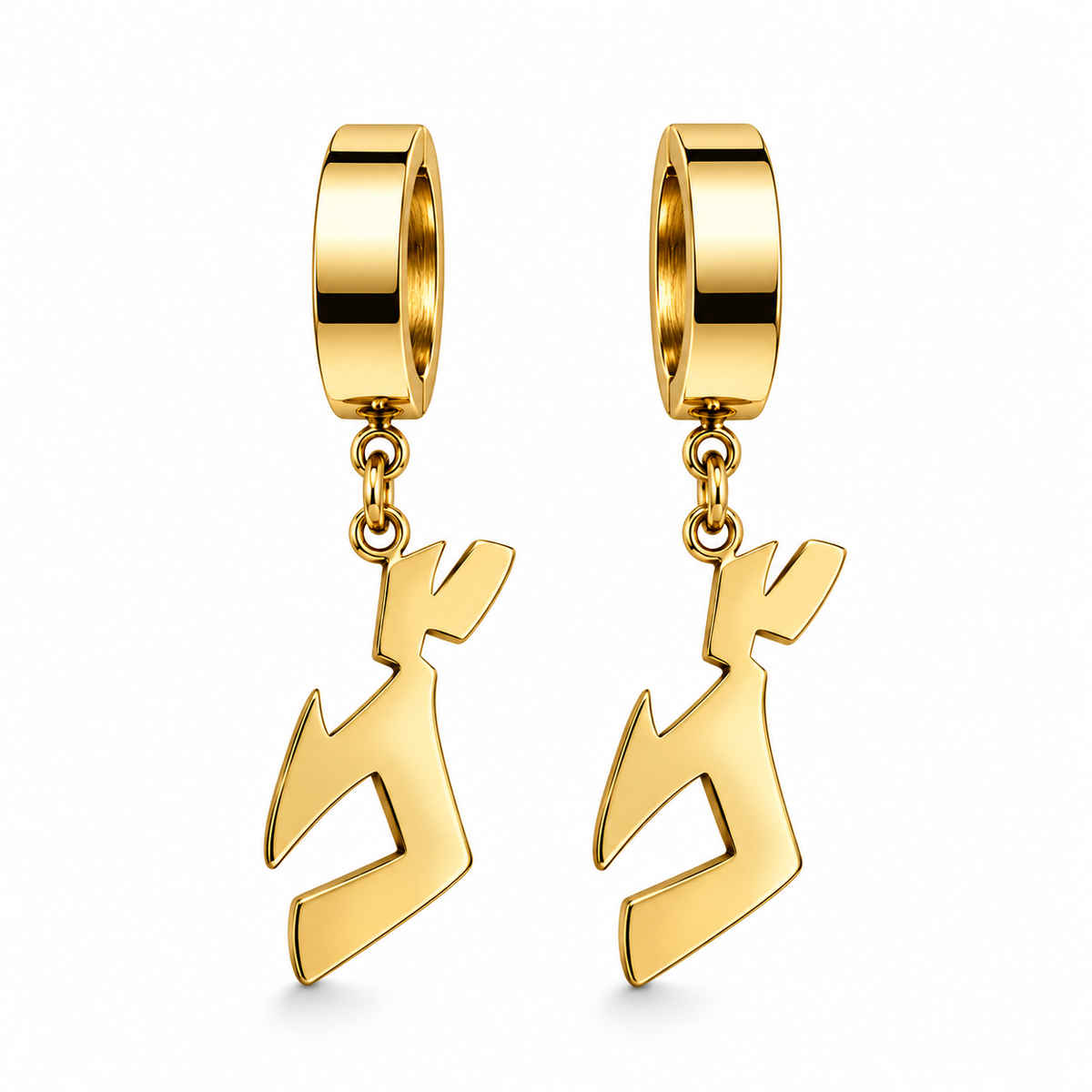 MENACING KANJI EARRINGS